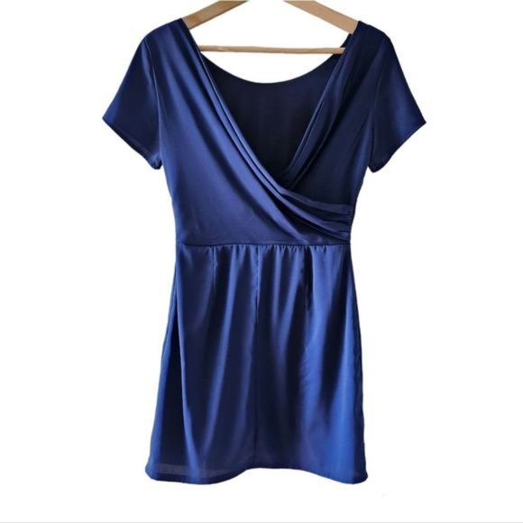 Tobi Callback Mini Dress Blue Size Small. - Picture 15 of 15